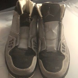 Nike Air Jordan Flight 1 Gray/Black/White Size 9.5